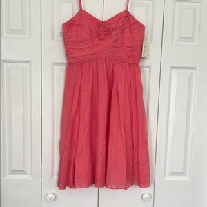 Make a statement with this Suzi Chin summer dress 👗 size 6 color papaya.